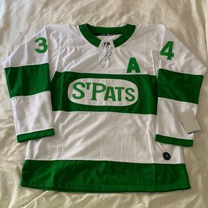 TORONTO MAPLE LEAFS St Pats Auston Matthews Size 54 Jersey #34 New nhl St Patric